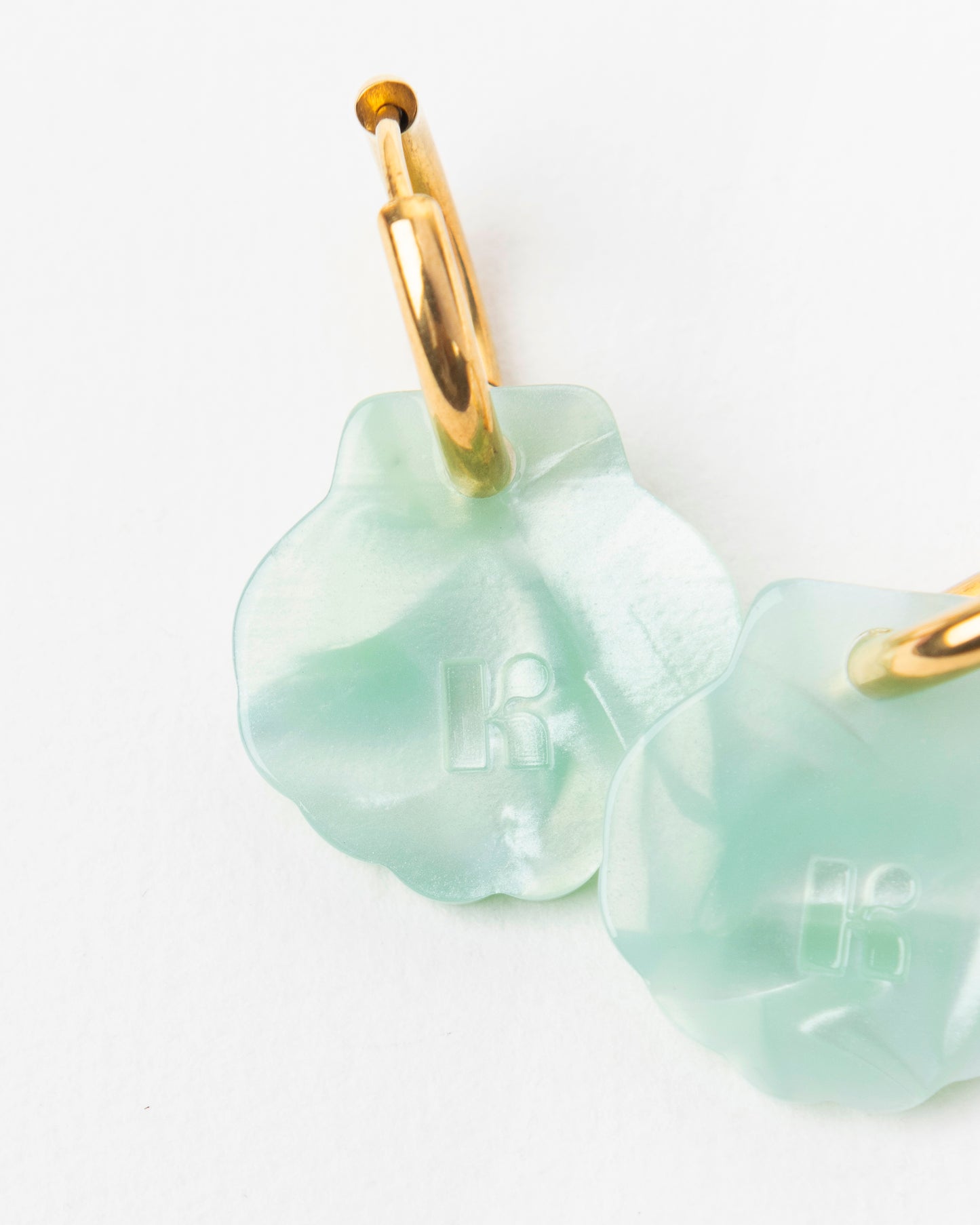 Boucles d'oreilles BABY MERMAID - Turquoise -