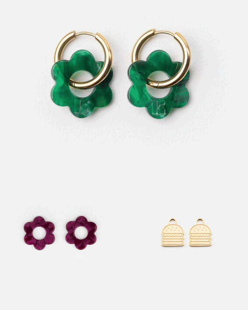 PACK 1 paire + 2 charms au choix