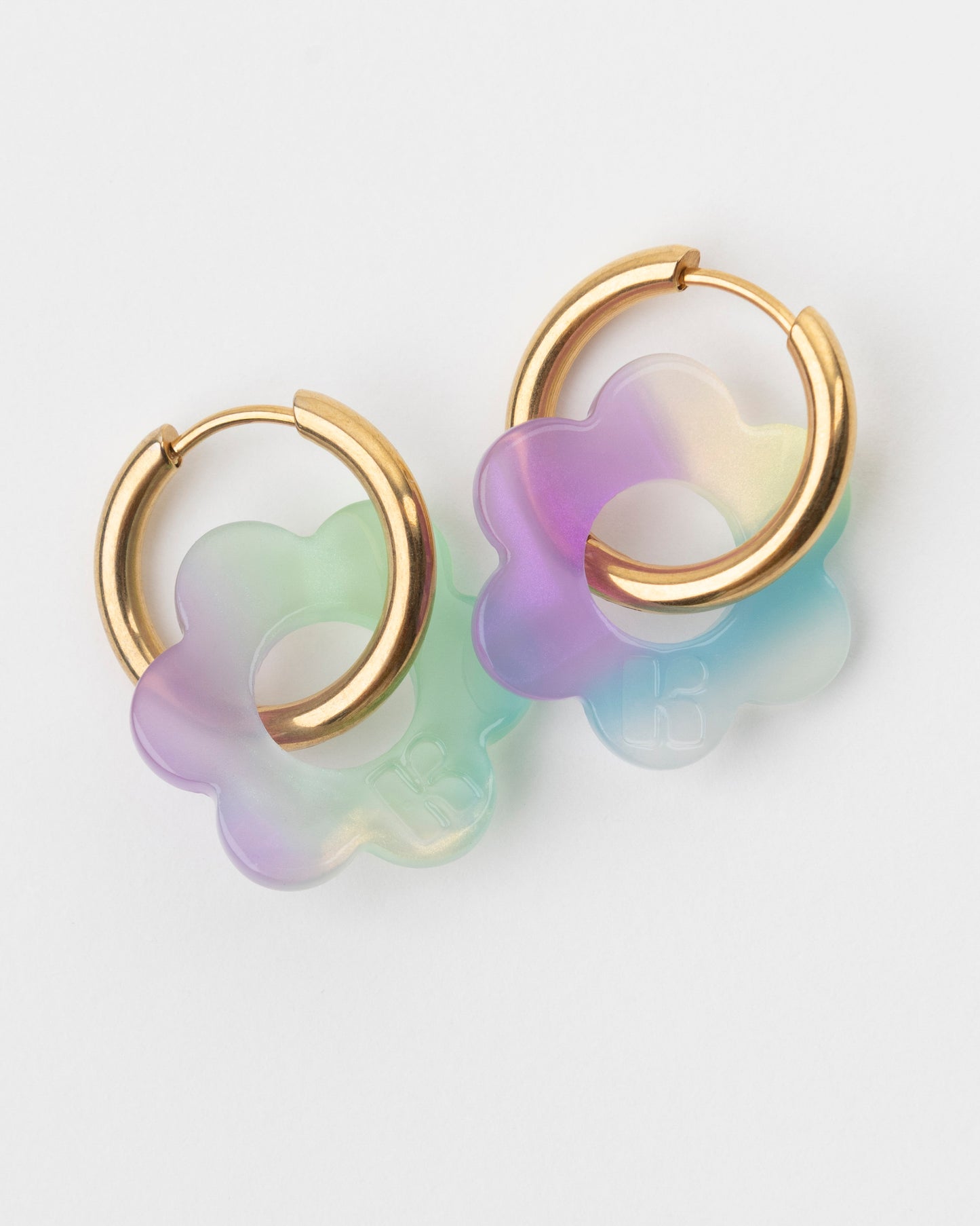 Boucles d'oreilles BABY FLEURETTE - Sirène -