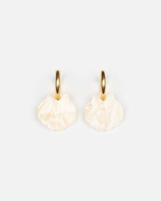 Boucles d'oreilles BABY MERMAID - Nude -