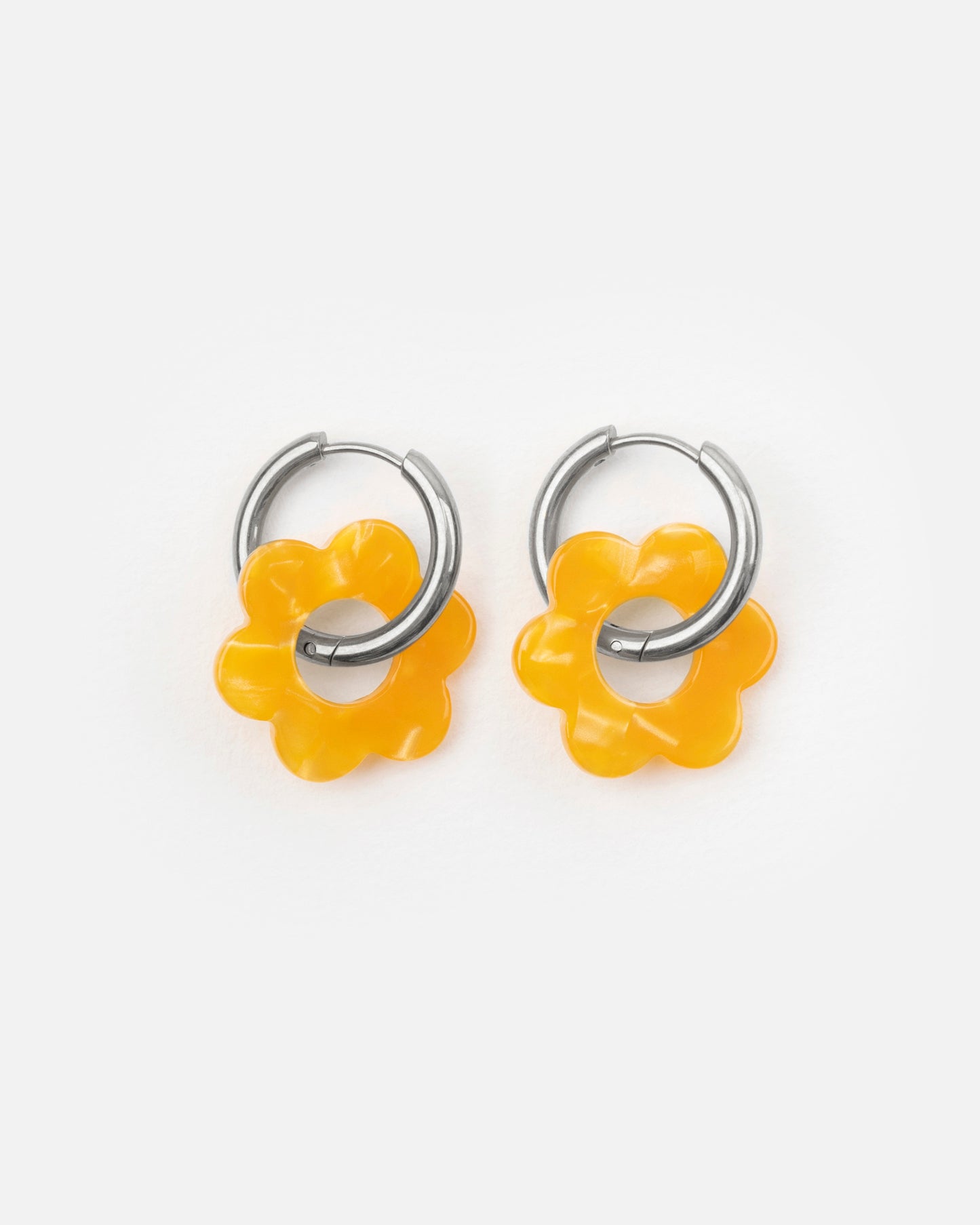 Boucles d'oreilles BABY FLEURETTE - Abricot -