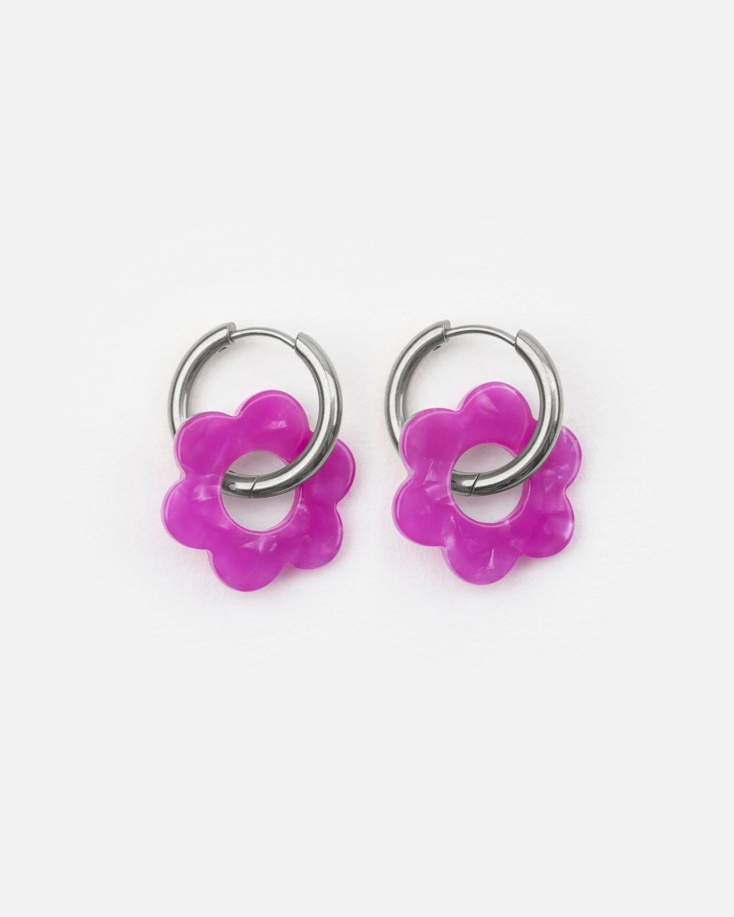 Boucles d'oreilles BABY FLEURETTE - Açaï -