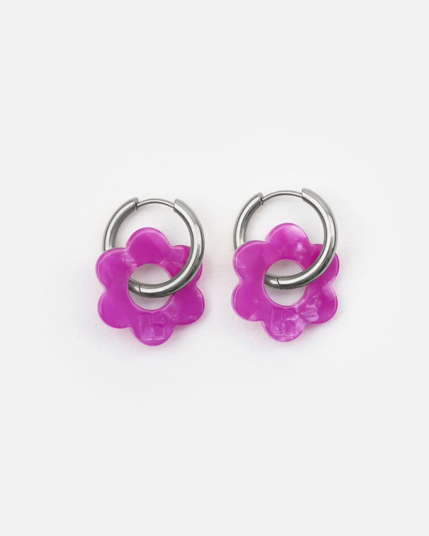 Boucles d'oreilles BABY FLEURETTE - Açaï -