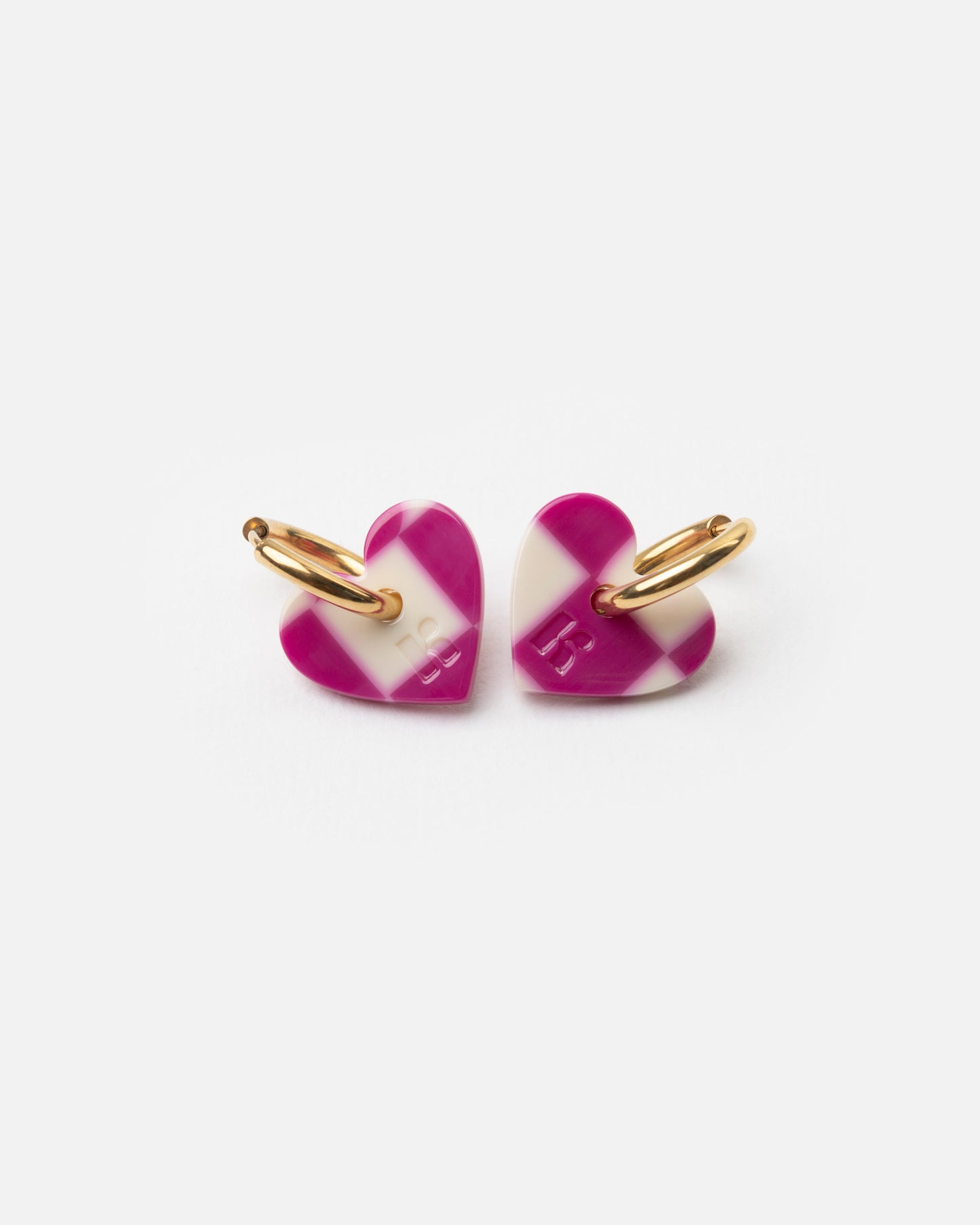 Boucles d'oreilles LOVA LOVA - Carreaux -