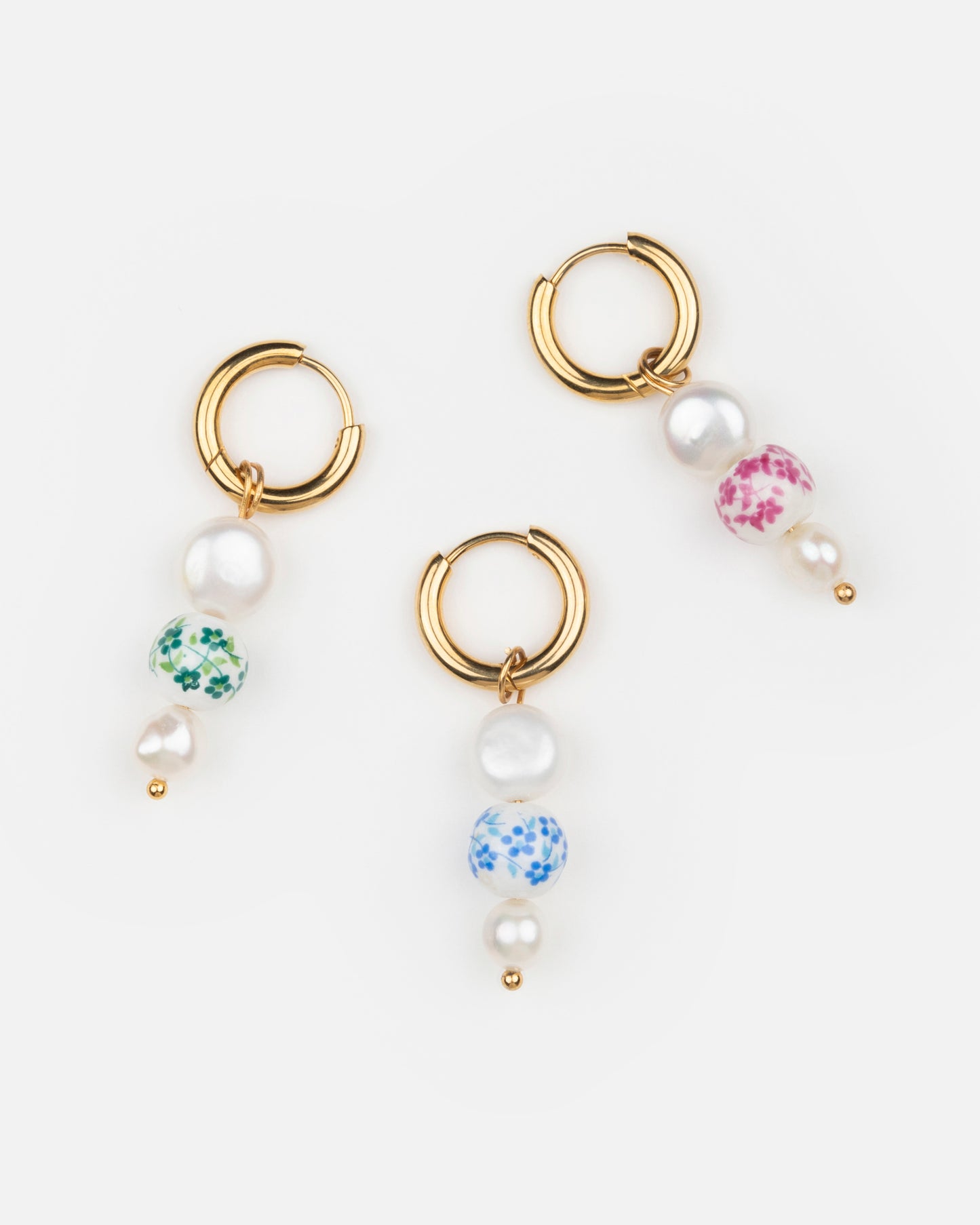 Boucles d'oreilles NUAGES