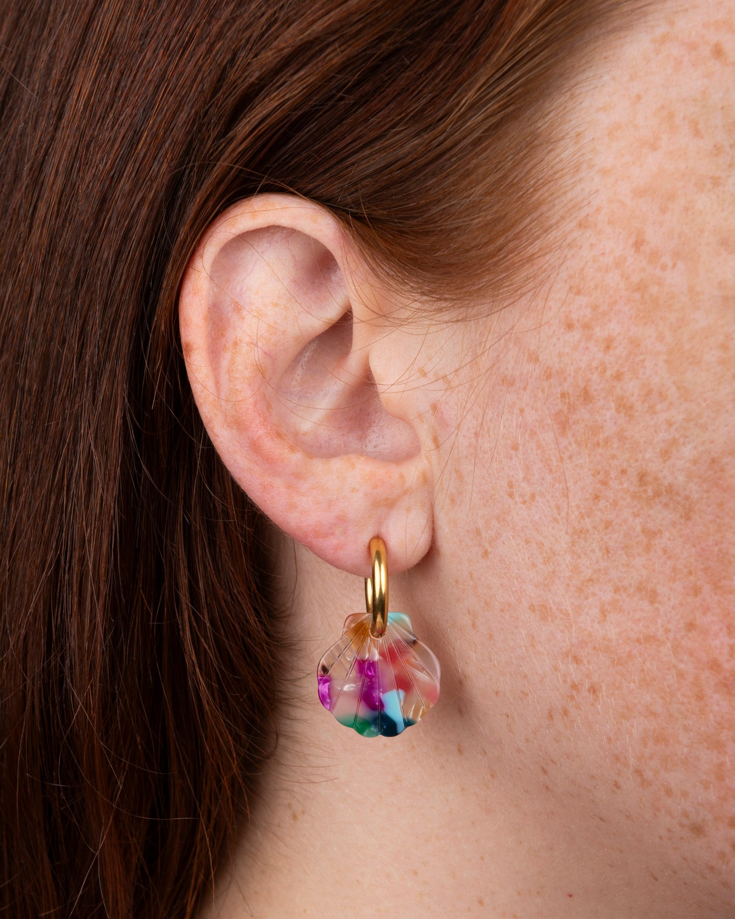 Boucles d'oreilles BABY MERMAID - Confettis -