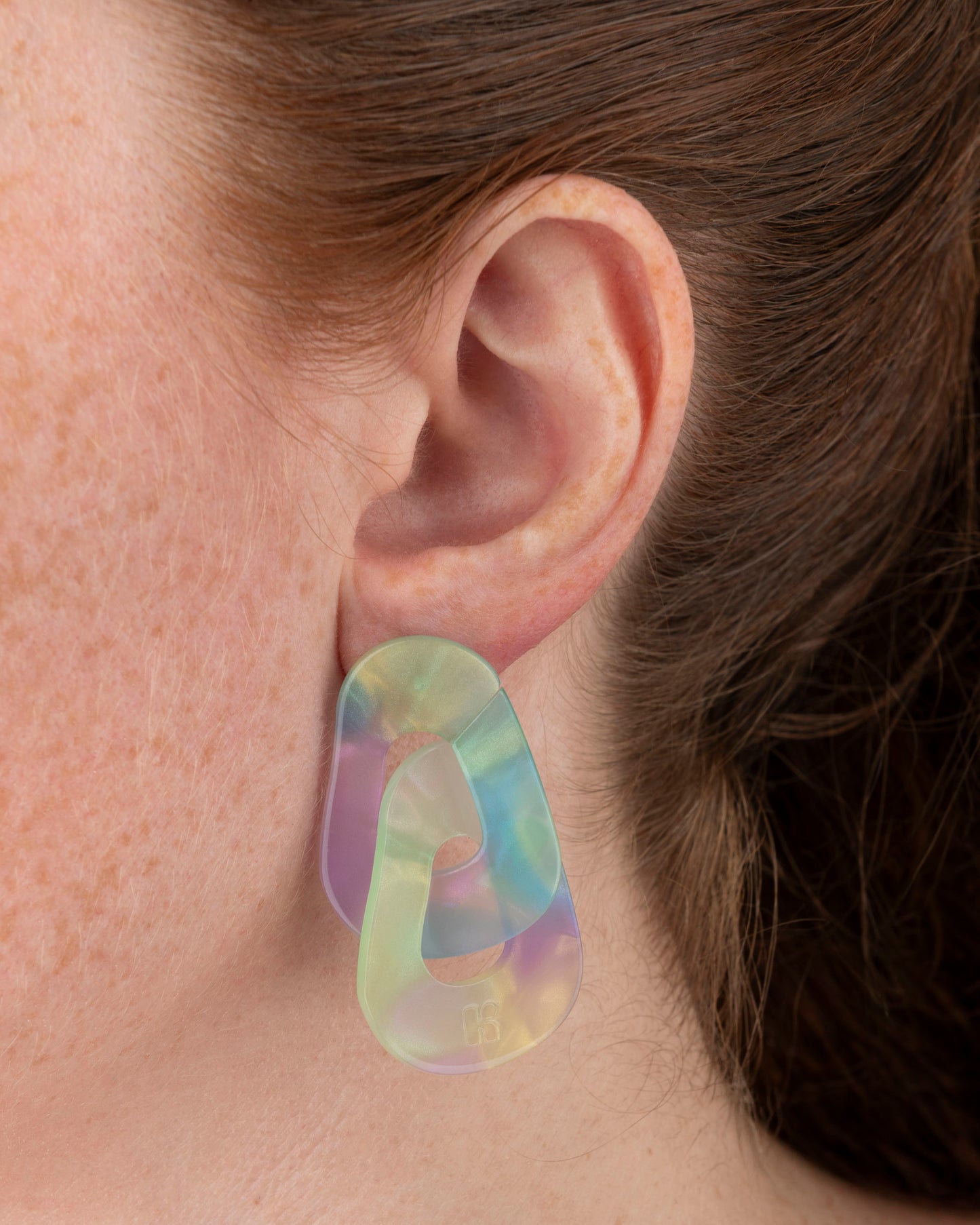 Boucles d'oreilles MAILLON - Sirène -