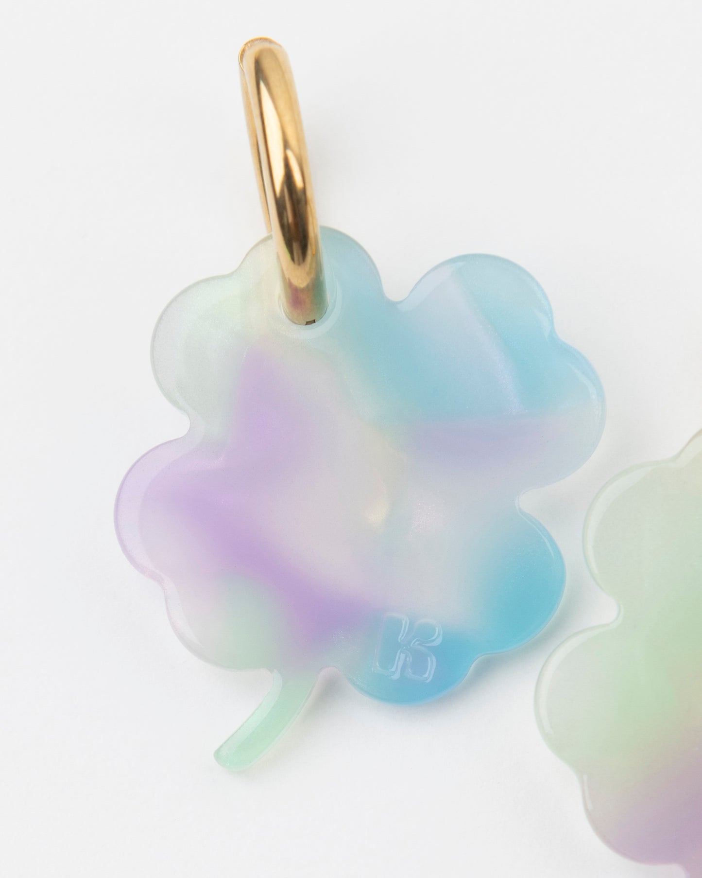 Boucles d'oreilles TRÈFLE - Sirène -